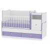 Mobilier transformabil colorat trend plus - culoare white & violet