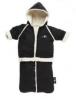Baby overall 0-6 months baby black wallaboo