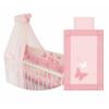 Set lenjerie pat lily cu broderie pink