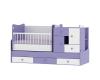 Mobilier modular din lemn sonic violet bertoni 1015036 0016