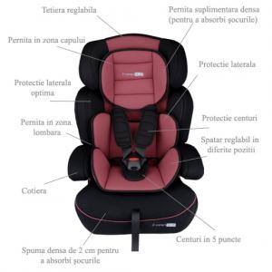 Scaun auto FreeMove Brown BabyGo 3107 B3101408