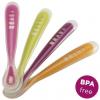 Set patru Lingurite Silicon BPA free Beaba B913183 B35021