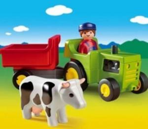 Fermier cu tractor Playmobil PM6715 B390341