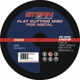 Disc abraziv Stern Austria G18016 pentru polizor unghiular - 180x1,6mm