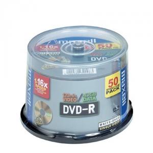 MAXELL DVD-R 16X 4.7GB spindle 50
