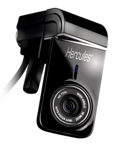 Webcam Hercules Dualpix HD720P - notebooks, 1280x720 video, Wide-angle, autofocus lens, 1MP CMOS sensor 1280x800, USB2.0