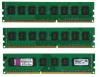 DDR3 12GB (Kit 3*4GB), PC8500, 1066MHz, CL7, Kingston ValueRAM, KVR1066D3N7K3/12G