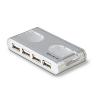 Hub cu 7 porturi, USB2.0 Hi Speed, silver, F5U700EA Belkin