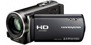 Camera video Sony HDR-CX116EB+ Acum NP-FV50, AVCHD, 8GB, 1.6MP CMOS, full HD, 25x optic, 2.7&quot; LCD, MS slot, black