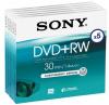 DVD+RW Sony 1.4GB, 30 min, pachet 5 buc., 5DPW30A