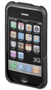 Husa protectie iPhone 3G, neagra, 7001127, Mcab