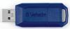 Pen flash 32GB Classic, 14MB/sec citire, 8MB/sec scriere, albastru, USB2.0, Verbatim (43993)