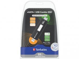 SSD 32GB, combo eSATA / USB Verbatim (47440)