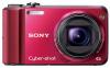 Camera digitala Sony Cyber-shot H70 Red, 16.1MP, Super HAD/CCD, 10x opt, 3.0&quot;, 720p HD movie+ Card 4GB + Geanta LCS-BDG