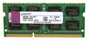 Sodimm DDR3 4GB 1333MHz, KINGSTON KTL-TP3B/4G, pentru Lenovo 55Y3711/55Y3717