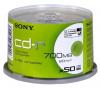 Sony cd-r 48x, 700mb/80min, set cu 50buc, bulk (50cdq80spmd-ip)