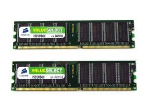 Memorie CORSAIR DDR 1GB PC3200 VS1GBKIT400