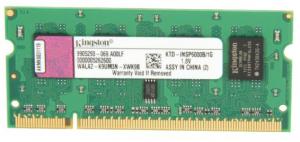 Sodimm DDR2 1GB 667MHz Kingston KTD-INSP6000B/1G, pentru sisteme Dell: Inspiron 13 (1318)/14 (1420)/15 (1520)/15 (1526)