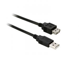 Extensie USB A/A 1.8m gri