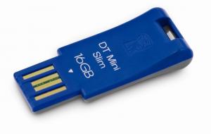 DataTraveler Mini slim 16GB albastru