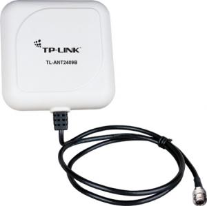 Antena Directionala tip Panou INTERIOR/EXTERIOR 2.4GHz 9dBi, cablu 1m, conector N-type, TP-LINK (TL-ANT2409B)