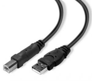 Cablu USB AM-BM DSTP 4.8m, Belkin F3U154cp4.8M