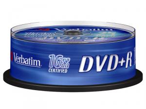VERBATIM DVD+R 16x 4.7GB