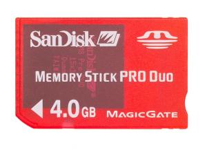 Memory Stick Pro Duo 4GB Gaming