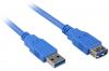 Prelungitor USB3.0, 175 cm, 4044951010950, Sharkoon