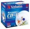 VERBATIM CD-R 52x, 700MB/80 min, wide, glossy printable AZO, Jewel Case (43446)