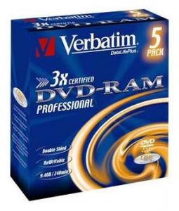 VERBATIM DVD-RAM 3x 9.4GB
