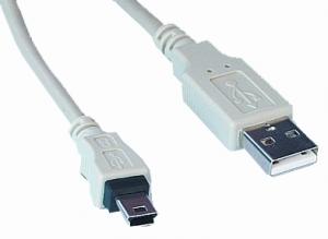 Cablu GEMBIRD USB 2.0 A - mini USB 5PM bulk 1.8 m