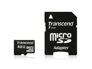 Card memorie TRANSCEND MicroSDHC 4GB class2