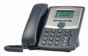 IP Phone Cisco SPA 303, 3-Line, 2*10/100 RJ45, speakerphone, microphone, SIP/SPCP