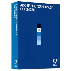 PHOTOSHOP EXTENDED CS4 E - Vers. 11 (de la Photoshop Elements) upgrade DVD WIN