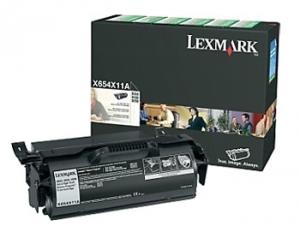 Toner negru Lexmark X654/X656/X658, 36.000 pg, X654X11E, return program Lexmark