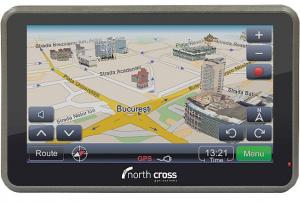 GPS si PDA North Cross ES500 E FE, LCD 5.0&quot; Touch Screen, 64MB + 2GB, Windows CE 6.0, 12.5 mm, harta RO+EU