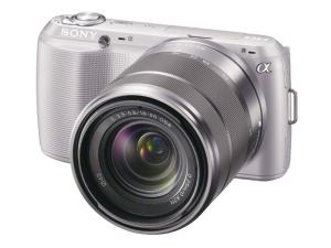 Camera digitala Sony NEX-C3K Silver, 16.2 MP/CMOS/3&quot; LCD/HD movie/BIONZ/ISO200 - 12800, NEXC3KS.CEE4