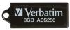 Pen Flash 8GB Secure Data, 14MB/sec citire, 8MB/sec scriere, negru, USB2.0, Verbatim (43986)