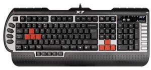 Tastatura A4TECH G800MU PS2 3xFAST Gaming Keyboard, Waterproof, intrare casti si port USB