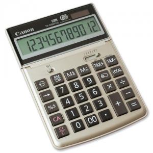 Calculator de birou TS-1200TCG, 12 Digit, functii financiare, Canon