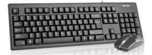 KIT A4TECH KRS-8572, Tastatura KRS-85 + Mouse OP-720-B PS2, Black