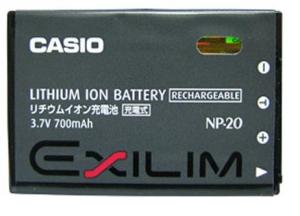 Acumulator NP-20DBD Li-Ion pentru camere foto digitale Casio EX-Z75, EX-Z77, EX-S770, EX-S880
