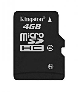 Card memorie KINGSTON MicroSD 4GB clasa 4