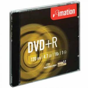 IMATION DVD+R 16X 4.7GB Slim Case