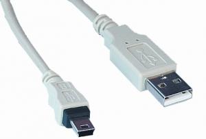 Cablu GEMBIRD USB A - mini USB 5PM 3.0m bulk
