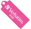 Pen Flash Store'N'Go micro 8GB, roz, Verbatim (47424)