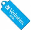Pen Flash Store'N'Go micro 8GB, albastru, Verbatim (47425)
