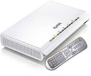 ZyXel Digital Media Adapter DMA-1100P, USB 2.0, RJ-45, 200Mbps, IR, HDMI, SPDIF, AVI, MPEG-4, Xvid, HD (91-014-026001B)