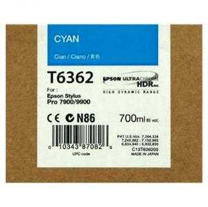Cartus pentru Stylus Pro 7900/9900, cyan, 700ml, C13T636200 Epson